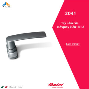tay nắm cửa đi mở quay Fapim HERA 2041