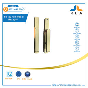 tay nắm cửa đi cao cấp Hexagon