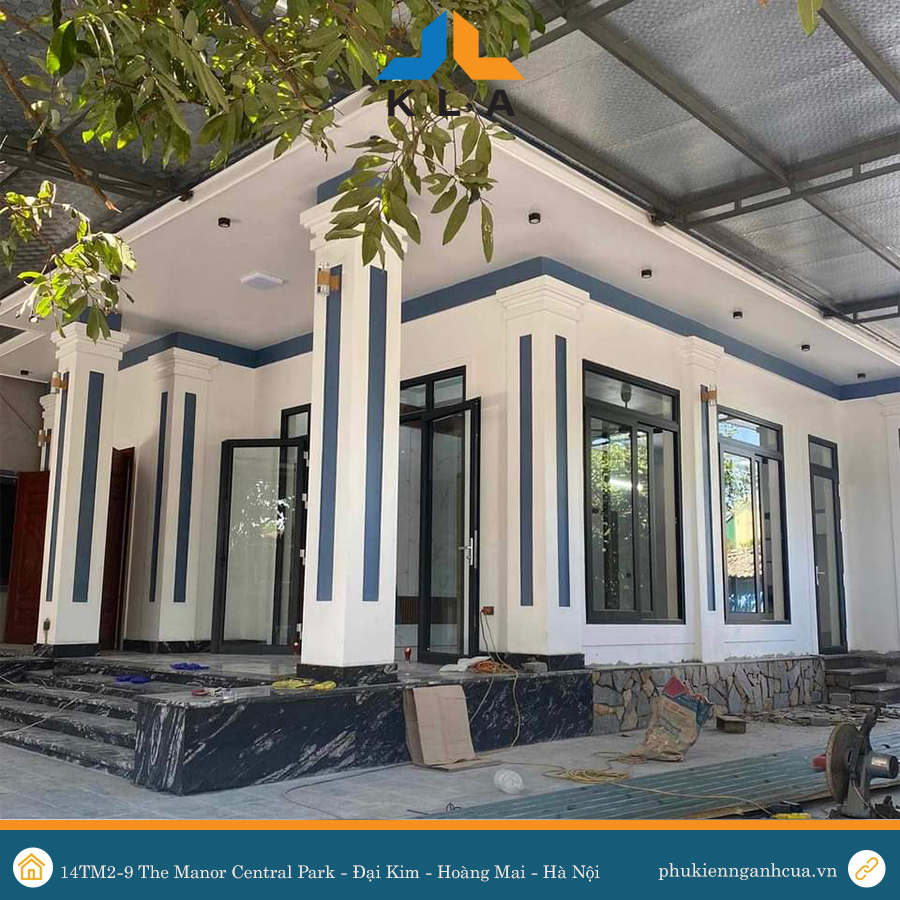 Công trình sử dụng phụ kiện KLA tại Cửa Hội - Nghệ An