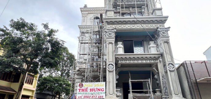 Công bình biệt thự sử dụng phụ kiện Fapim kết hợp cùng nhôm JMA tại Đắk Lắk