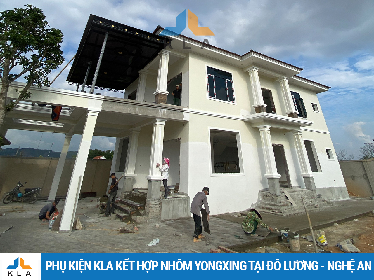 PHỤ KIỆN KLA KẾT HỢP NHÔM YONGXING TẠI ĐÔ LƯƠNG - NGHỆ AN