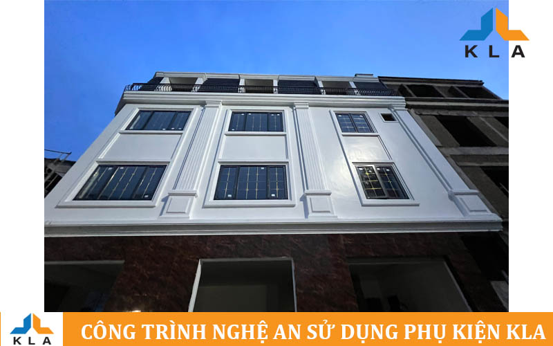 Phụ kiện KLA công trình Nghệ An
