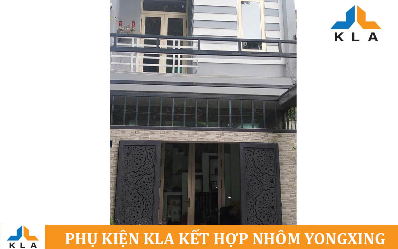 Phụ kiện KLA kết hợp cùng nhôm Yongxing